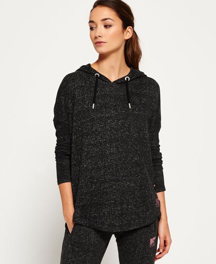 Superdry Losjes vallende geribde Studio hoodie Losjes vallende geribde Studio hoodie