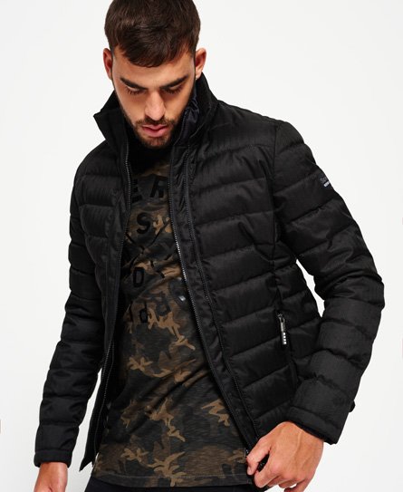 Superdry Fuji Tweed-Jacke mit Doppelreißverschluss Fuji Tweed-Jacke mit Doppelreißverschluss69664