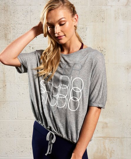 Superdry Studio Burnout Rib Top Studio Burnout Rib Top70271