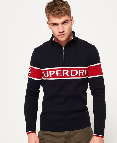 Superdry Downhill Henley Jumper Downhill Henley Jumper