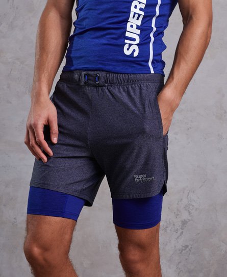 Superdry Βερμούδα Athletic με Διπλή Στρώση Βερμούδα Athletic με Διπλή Στρώση