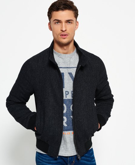 Superdry Houndstitch Harrington-Jacke Houndstitch Harrington-Jacke