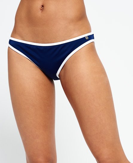 Superdry Women’s 90’s Varsity Bikini Bottoms Navy - Size: S