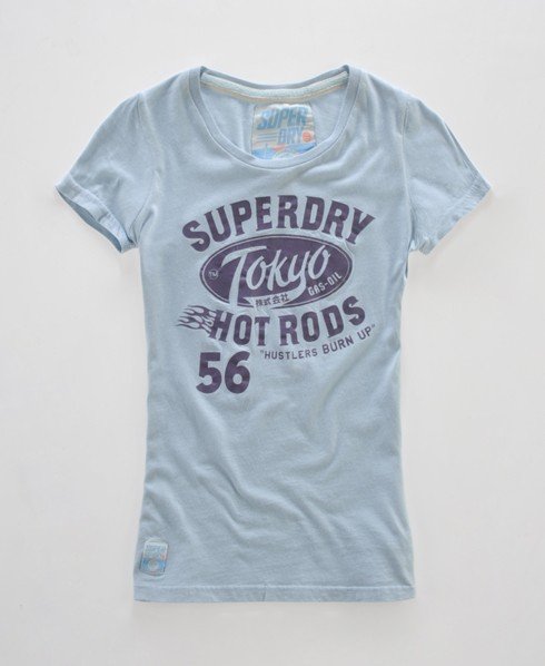 Superdry Tokyo Hot Rods T Shirt Damen T Shirts