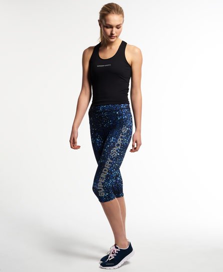 Superdry Gym Logo七分內搭褲 Gym Logo七分內搭褲
