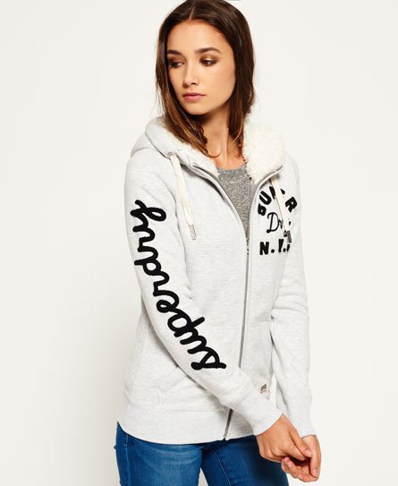 superdry borg hoodie