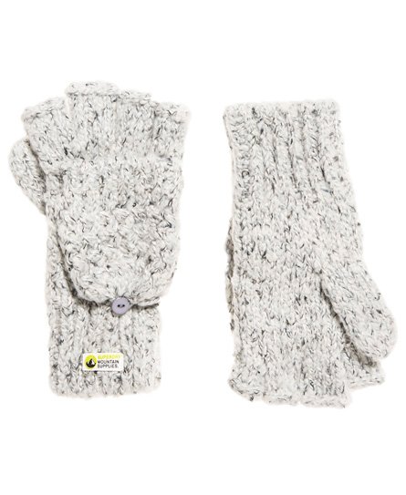 Superdry Clarrie heklede hansker Clarrie heklede hansker