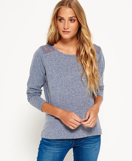 Superdry Essential Lace Slouch Top Essential Lace Slouch Top