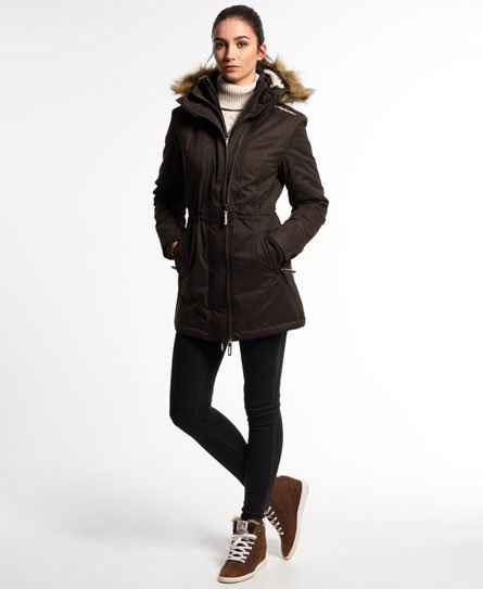 Superdry microfibre the sale tall parka