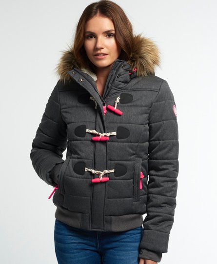 Superdry Marl Toggle Puffle jakke Marl Toggle Puffle jakke
