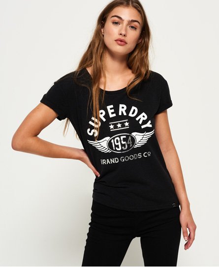 Superdry 1954 Brand Goods Slim Boyfriend T-shirt 1954 Brand Goods Slim Boyfriend T-shirt71908