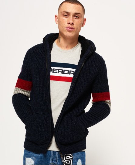 Superdry Henley Downhill Zip Hoodie Henley Downhill Zip Hoodie