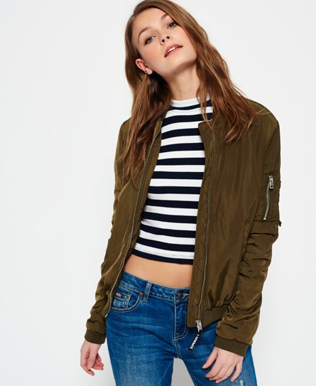 Superdry Carrie flygerjakke Carrie flygerjakke