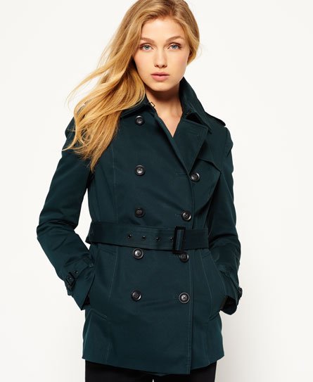 Superdry Winter Belle Trench Coat Winter Belle Trench Coat