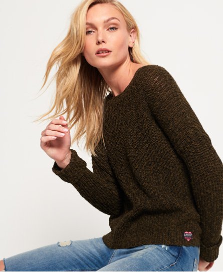 Superdry Braxton Slub gebreide trui Braxton Slub gebreide trui