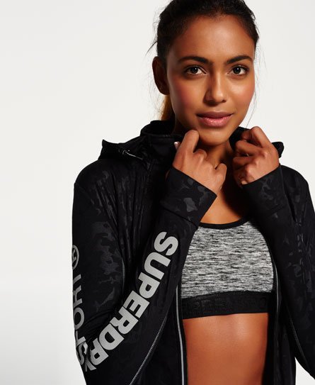Superdry Core Gym Zip Hoodie Core Gym Zip Hoodie