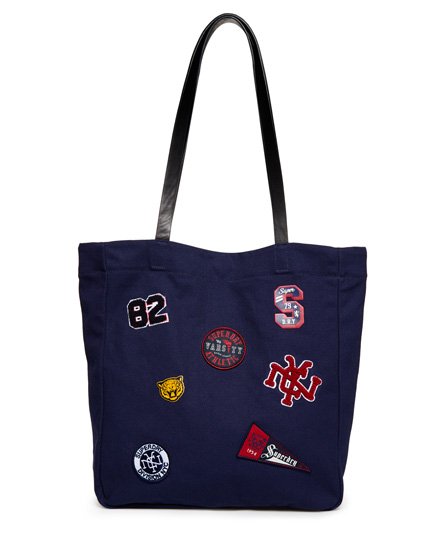 Superdry Kinlie 補丁購物袋 Kinlie 補丁購物袋72976