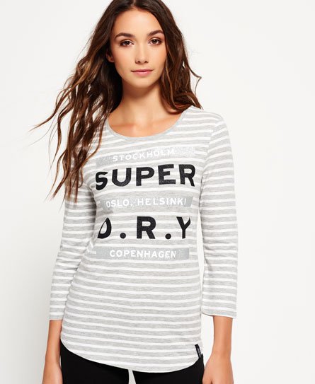 Superdry Raidallinen Nordic-pusero Raidallinen Nordic-pusero