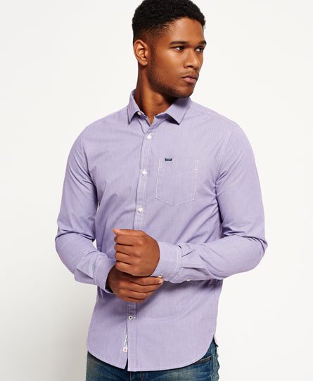Superdry Cut Away Collar overhemd Cut Away Collar overhemd
