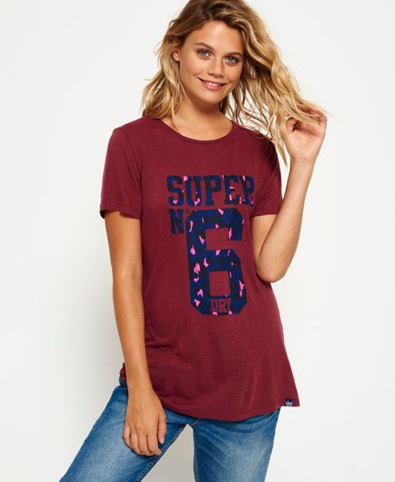 Superdry Super 6 Long Line T-shirt Super 6 Long Line T-shirt