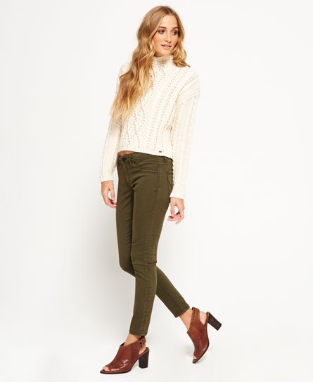 Womens - Alexia Jegging Jeans in Khaki 