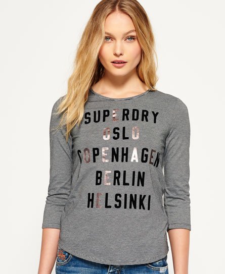 Superdry Camiseta Nordic Stripe Inner City Camiseta Nordic Stripe Inner City