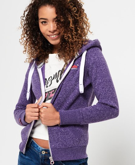 Superdry Orange Label Primary hættetrøje med lynlås Orange Label Primary hættetrøje med lynlås