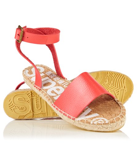 Superdry Sofia espadrillesandalen met enkelband Sofia espadrillesandalen met enkelband