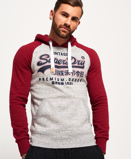Superdry Premium Goods Raglan-hettegenser Premium Goods Raglan-hettegenser