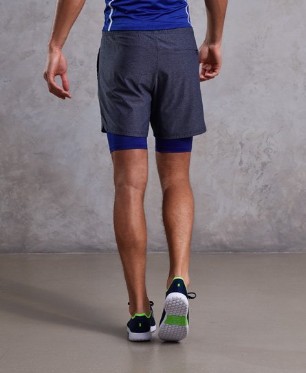 WANAYOU Double Layer Fitness Shorts Women Knitting&Elasticity Running Shorts Outdoor Summer 