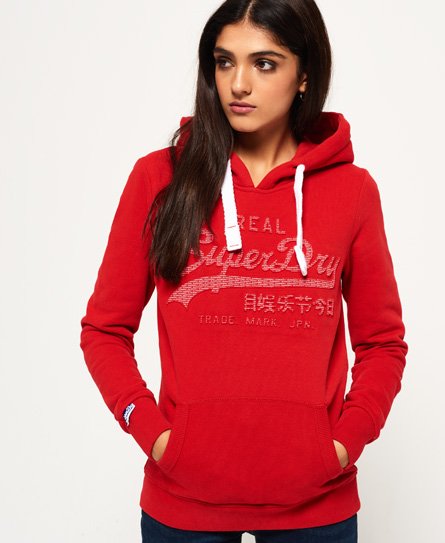 Superdry Vintage Logo Embossed Hoodie Vintage Logo Embossed Hoodie