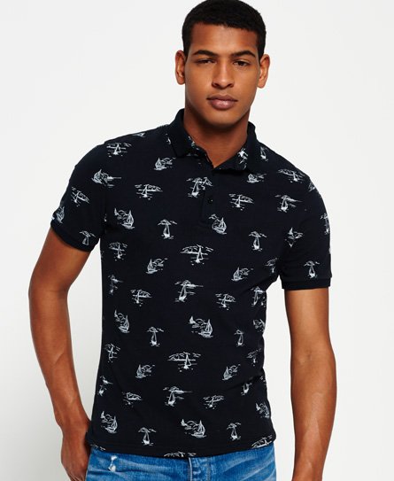 Superdry City All Over Print Polo Shirt City All Over Print Polo Shirt