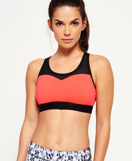 Superdry Gym Mesh Sports Bra Gym Mesh Sports Bra