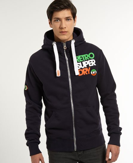 superdry retro hoodie