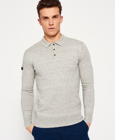 Superdry Orange Label Knit Polo Top Orange Label Knit Polo Top
