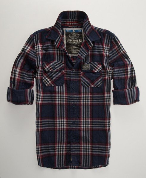 Superdry Classic Lumberjack Shirt Camisa para Hombre