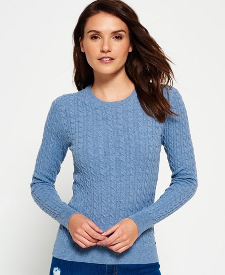 Superdry Summer Luxe Mini Cable Knit Jumper Summer Luxe Mini Cable Knit Jumper69446