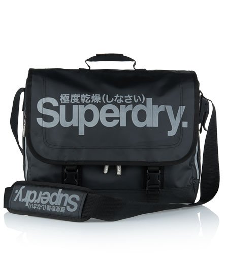 Womens - Pop Tarp Laptop Bag in Black/reflective | Superdry
