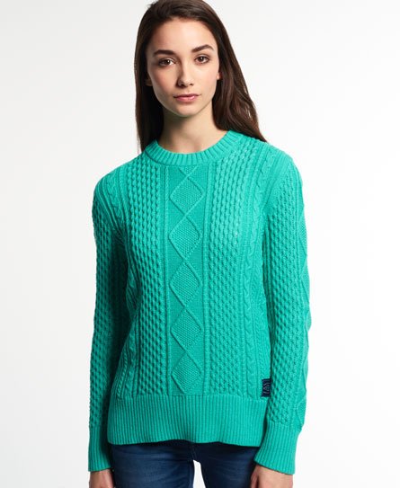 Superdry Saunton Cable Strickpulli Saunton Cable Strickpulli