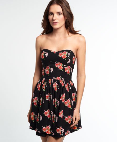 Superdry 50s Tropical Print Dress 50s Tropical Print Dress
