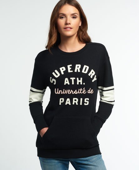 Superdry Felpa girocollo con taschino applicato Felpa girocollo con taschino applicato