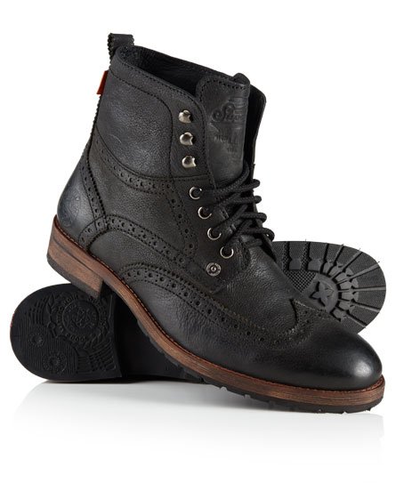 superdry hurbis boots black