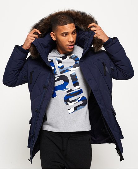 Superdry 1st AD Down Quilted parkadunjakke 1st AD Down Quilted parkadunjakke