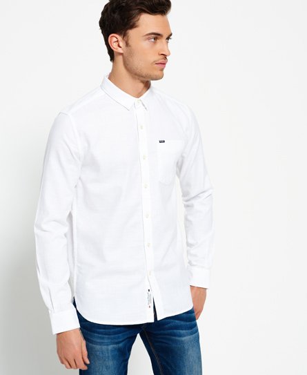 Superdry Boston Button Down Long Sleeve Shirt Boston Button Down Long Sleeve Shirt