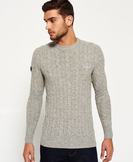 Superdry Harlo Cable Crew Neck Jumper Harlo Cable Crew Neck Jumper