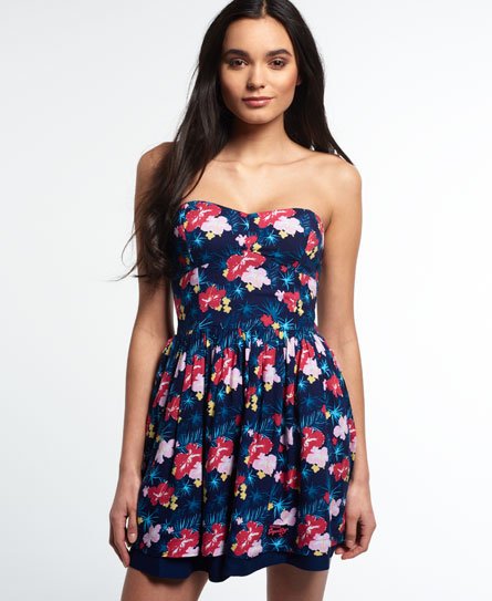 Superdry 50s Tropical Print jurkje 50s Tropical Print jurkje