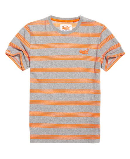 Superdry Orange Label Eddisford Stripe T-Shirt Orange Label Eddisford Stripe T-Shirt