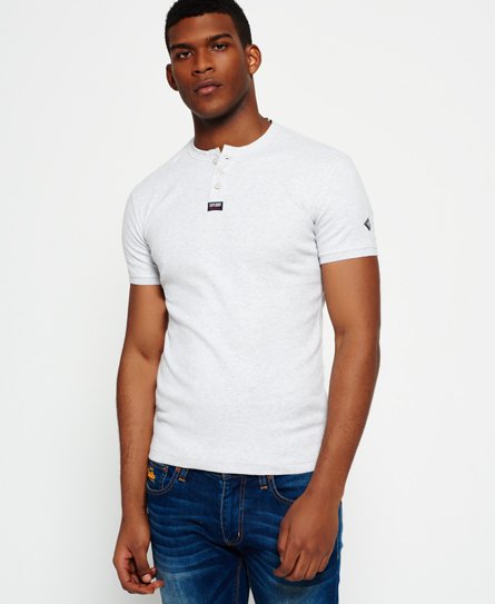 Superdry Heritage Grandad-Shirt Heritage Grandad-Shirt