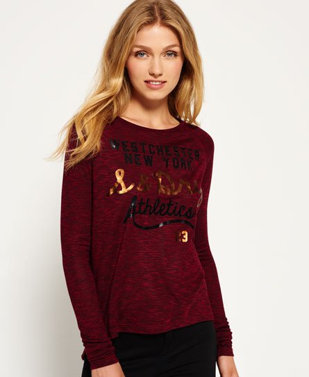 Superdry Slubby Knit Graphic Top Slubby Knit Graphic Top