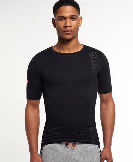 Superdry Gym Sport Runner Short Sleeve Top Gym Sport Runner Short Sleeve Top